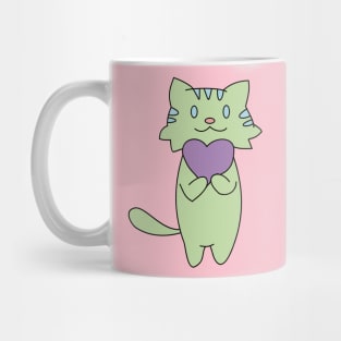 Tiger heart (Purple) Mug